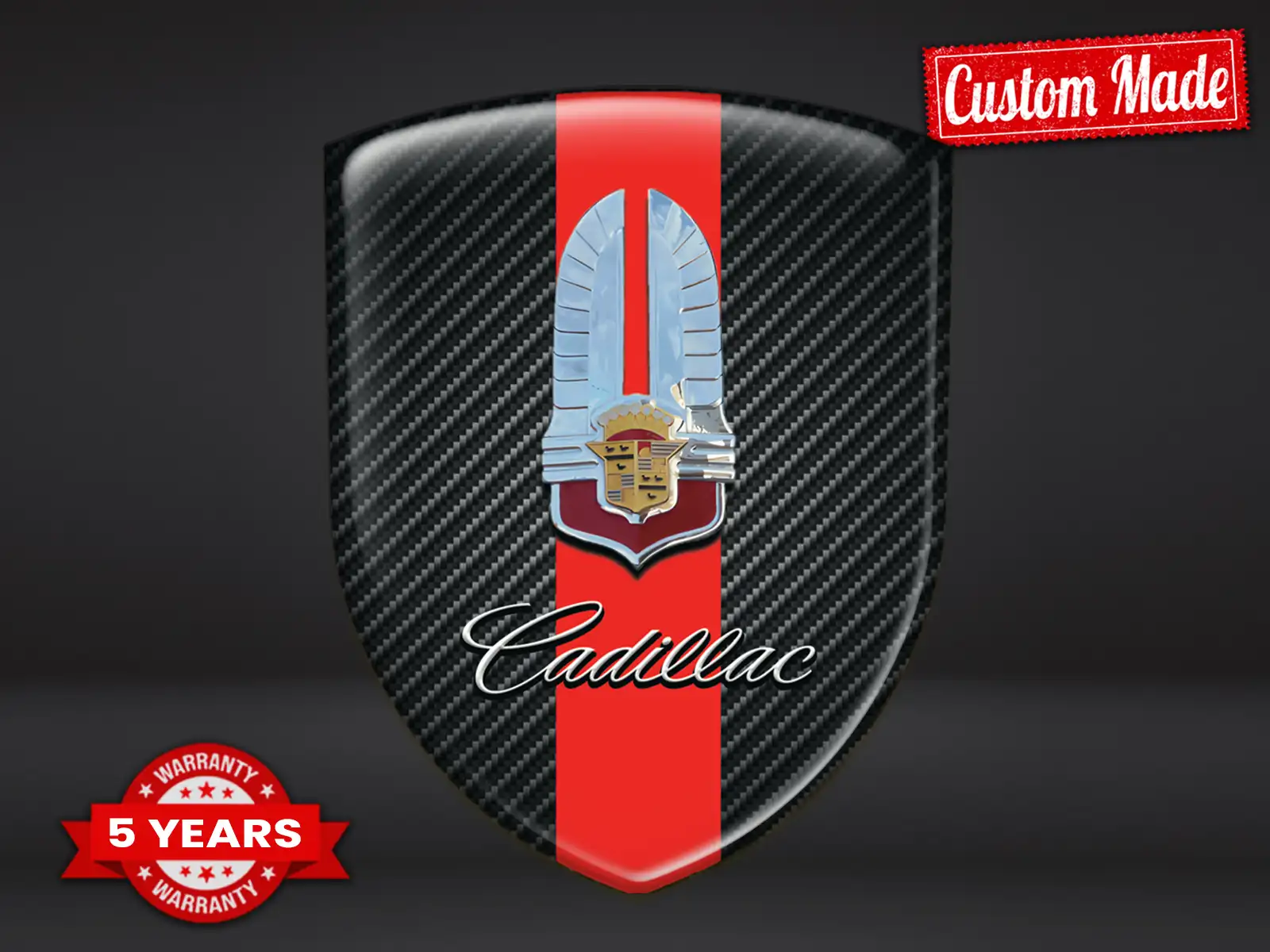 Cadillac Stickers Vinyle Perso Auto Style Max Pro Résistant ST